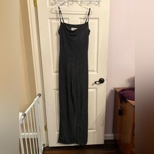 Sparkly Black Jumpsuit. Vintage Newport News Styleworks. Size small. VGUC